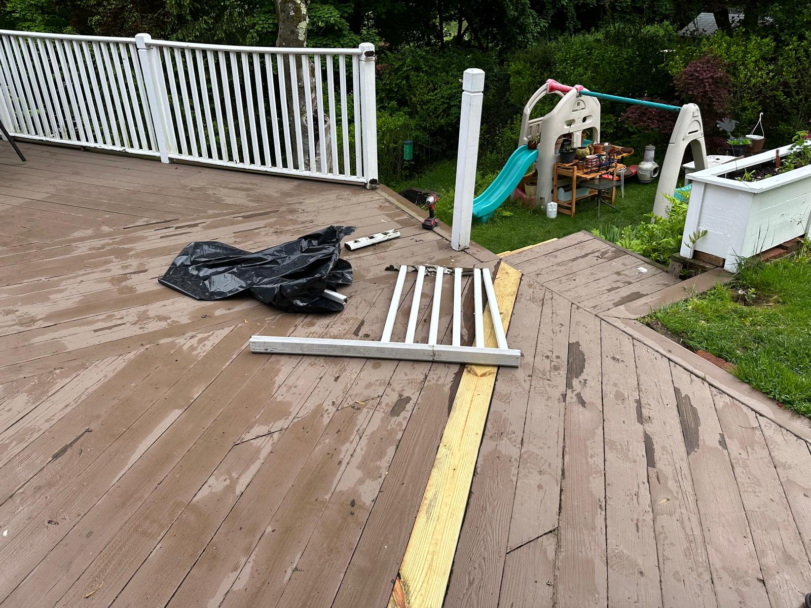 Solid Stained Deck - Image 1